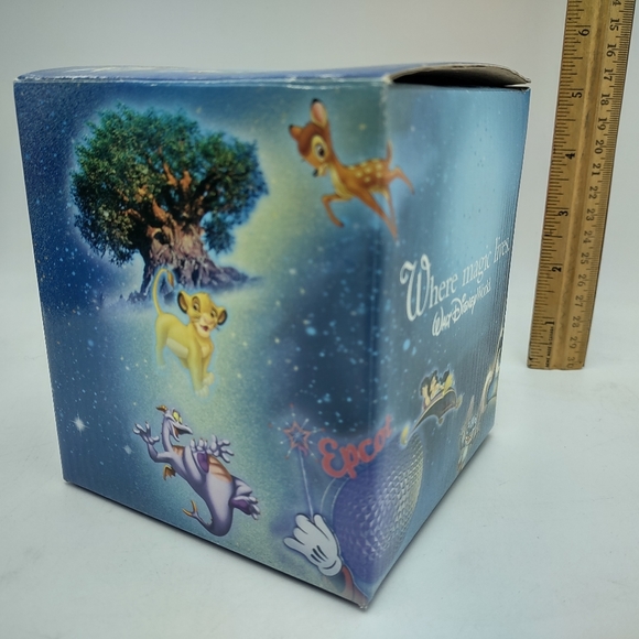 Walt Disney World Theme Parks Mug Blue Where Magic Lives 3D Sparkle - Picture 9 of 12